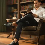 Varico Black Italian Buckle Loafer