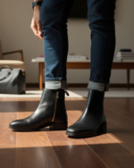 Formero Black Formal Chelsea Boot - Image 5