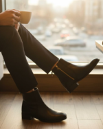 Formero Black Formal Chelsea Boot - Image 4