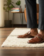 Maritiano Brown Crocko Pattern Mules - Image 6