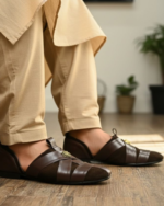 Peshwari in Brown is Designer Stud - Image 3