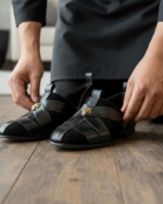 Peshwari in Black is Designer stud - Image 2