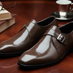 Merchant  Brown Single Monk Formal Shoes