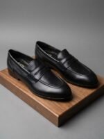 Black Classic American Penny Loafer