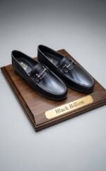 Black Classic Moccasin Loafer