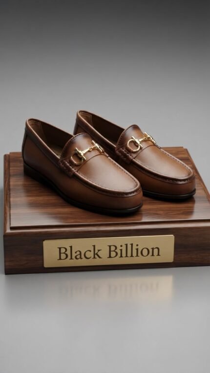 Tan Brown Classic Moccasin Loafer