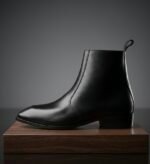 Black Italian Chelsea Boot - Image 4