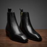 Black Italian Chelsea Boot