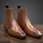Tan Italian Chelsea Boot