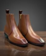 Tan Italian Chelsea Boot