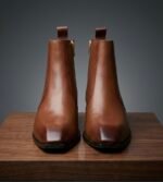 Tan Italian Chelsea Boot - Image 2